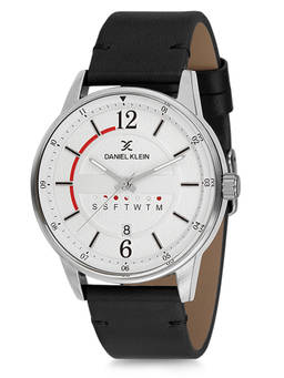 Daniel Klein - White Round Analog Watch For Men - DK11650 - 1