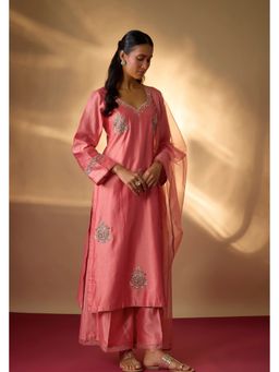 THE AARYA - Hana Hand Woven Chanderi Silk Kurta Set