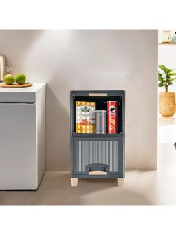 Kuber Industries - Grey Wardrobe Storage Organizers (Pack of 2)