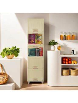 Kuber Industries - Ivory Wardrobe Storage Organizers (Pack of 5)