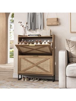 The Artment - Brown Raya Shoe Cabinet