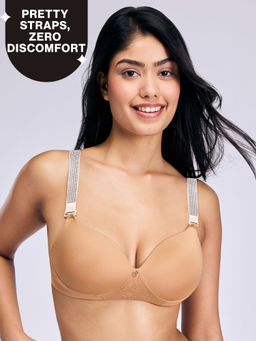 Nykd by Nykaa - Multiway Detachable Glam Straps NYA061 Nude
