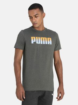 Puma - Heather Mens Green T-shirt