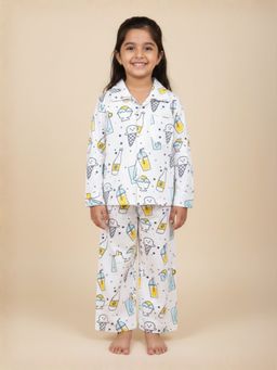 The Mom Store - Baby Shirt with Pyjamas My Smoothie (Set of 2)