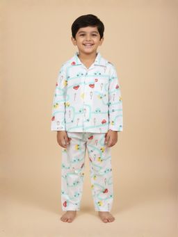 The Mom Store - Baby Shirt with Pyjamas City Drive (Set of 2)