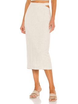 Bardot - Midi Cut Out Skirt