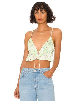 MORE TO COME - Mabel Tie Ruched Top