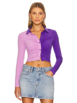 MORE TO COME - Kamryn Two Tone Top