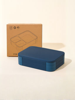 YELONA - Navy Blue Bento Lunch Box