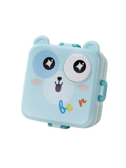 YELONA - Bean Blue 2-Layer Cartoon Shape Lunch Box
