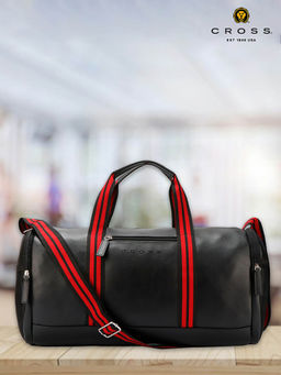 Cross - Black Leather Duffle Bag