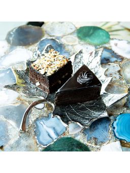 Gibox - The Grape Vine Dish Serving Platter Tray Dining Table Fancy Food Golden Crocodile