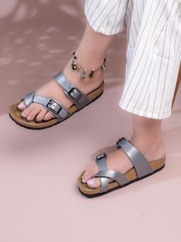 Twenty Dresses by Nykaa Fashion - Women Silver Sandals