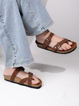 Twenty Dresses by Nykaa Fashion - Women Tan Sandals