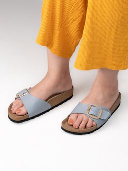 Twenty Dresses by Nykaa Fashion - Women Blue Sandals