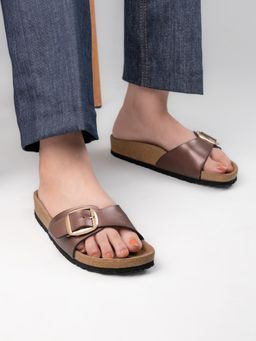 Twenty Dresses by Nykaa Fashion - Women Copper Sandals