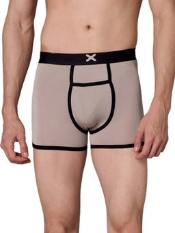 Frenchie - Hype Modal Elastane Ultra Soft Waistband Trunks (String Grey) (Pack of 2)