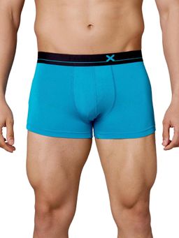 Frenchie - LOWS Modal Elastane Solid Ultra Soft Waistband Trunks (Breeze Blue) (Pack of 2)