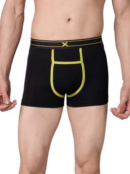 Frenchie - RIZZ Modal Elastane Ultra Soft Waistband Trunks (Black) (Pack of 2)