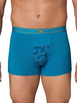 Frenchie - SIN Modal Elastane Solid Ultra Soft Waistband Trunks (Breeze Blue) (Pack of 2)