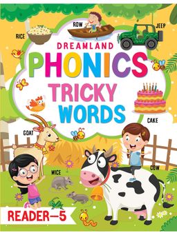 Dreamland - Phonics Reader -5 Tricky Words Age 8+ Early Learning Book