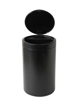 UMAI - Round Automatic Sensor Dustbin 12L- Hn-Zy-Blk-12L- Black
