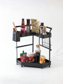 UMAI - The Whole Set Of L-Corner Seasoning Rack Standard Style 2-Layer