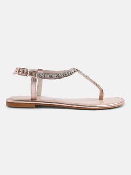 Gajra Gang - Rose Gold Flats