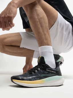 Bacca Bucci - Ikatron - Men's Athleisure Running Shoes With Dual-Density Sole Nebula Black