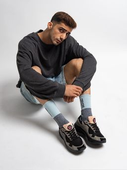 Bacca Bucci - Tom - Stealth Moves Tom And Jerry X Men's Sneakers Shadow Slate Grey