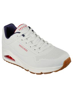 SKECHERS - Uno - Stand On Air White Sneakers
