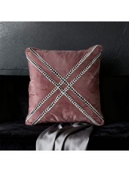 Life n Colors - Blush Cross Braided Cushion Cover