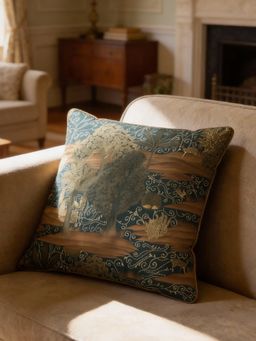 Life n Colors - Ranthambore Golden Terrain Cushion Cover