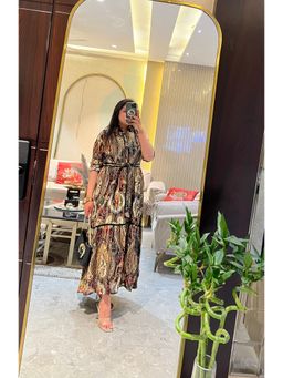 Loveable Creations By Muskan - Julia Multi Colored Maxi Dress