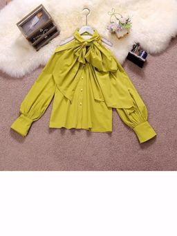 Loveable Creations By Muskan - Halter Neck Bow Top