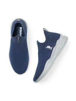 U.S. POLO ASSN. - Mens Duncun 5.0 Navy Blue Slip On Sneakers