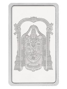 Kundan - 20 gm (999.9) Tirupati Balaji Silver Bar