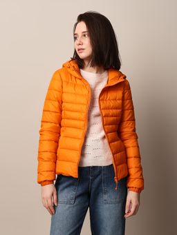 ONLY - Women's Regular Fit Orange Jacket