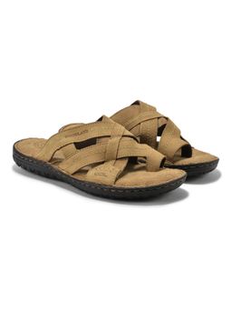 WOODLAND - Men Stylish Khaki Sandals