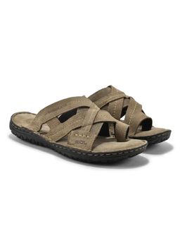 WOODLAND - Men Stylish Beige Sandals