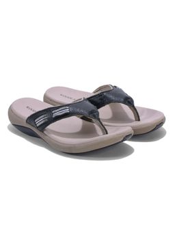 WOODLAND - Women Black Casual Thongs