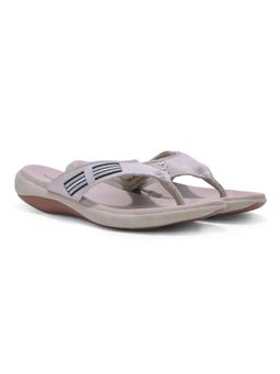 WOODLAND - Women Off White Casual Thongs