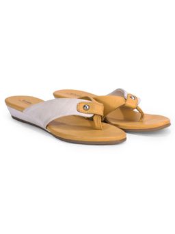 WOODS - Women Yellow Sandals