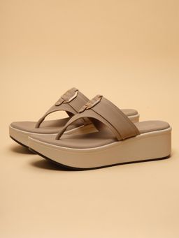 ERIDANI - Naia Beige Sandal Heels