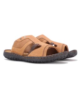 WOODLAND - Men Cashew Tan Sandals