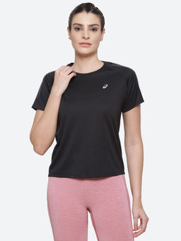 ASICS - Icon Ss Black Women Running T-shirts