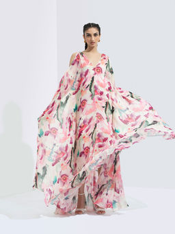 MANDIRA WIRK - Azalea Printed Kaftan Multi-color