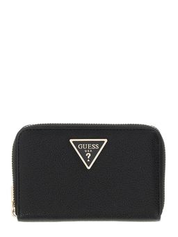 Guess - Women Laurel Ii Black Solid Wallet