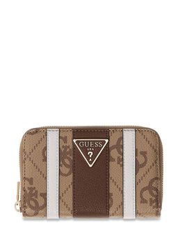 Guess - Women Laurel Ii Latte Logo Brown Printed Wallet