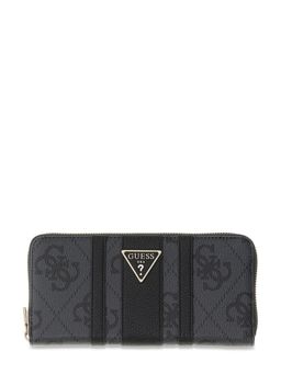 Guess - Women Laurel Ii Charcoal Logo Printed Wallet